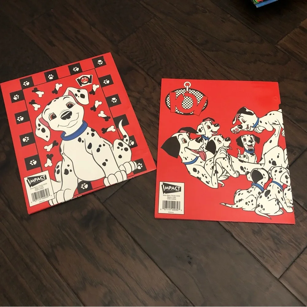 Vintage 101 Dalmatian folders